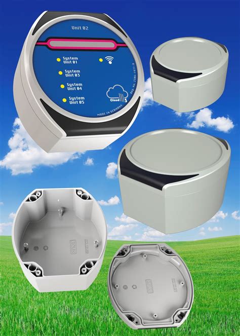 round enclosures for electronics